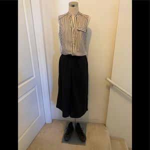 H&M striped no sleeve shirt/blouse